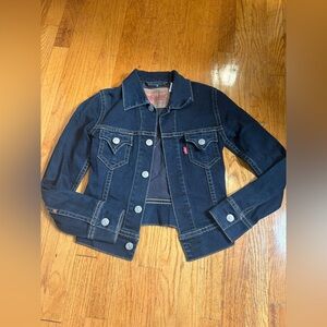 Levi's Indigo Iconic Denim Jacket - XS